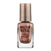 Barry M Molten Metal - Pink Ice Rose Gold Nail Varnish, Gold