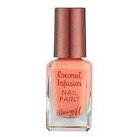 barry m coconut infusion nail paint flamingo orange