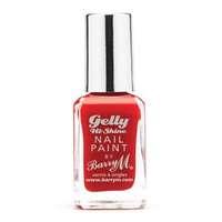 Barry M Gelly Nail Paint Red , Orange