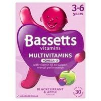 bassetts vitamins 3 6 multivitamins omega 3 pastilles 30s