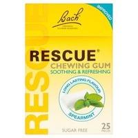 bach rescue chewing gum