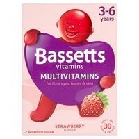 Bassetts Vitamins 3-6 Multivitamins Pastilles 30s