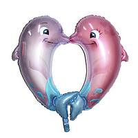 Balloons Holiday Supplies Dolphin Aluminium Rainbow For Boys / For Girls 5 to 7 Years