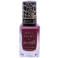 barry m nail croc crackle red paint