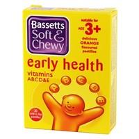 Bassett&#39;s Early Health ABCD&amp;E Orange 45 pastilles
