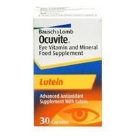 Bausch &amp; Lomb Ocuvite Lutein 30 Caps