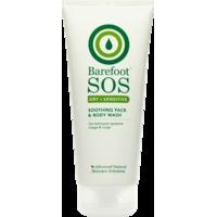 Barefoot SOS Dry + Sensitive Soothing Face & Body Wash 200ml