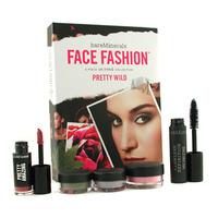 BareMinerals Face Fashion Collection - The Look Of Now Pretty Wild ( Blush + 2x Eye Color + Mascara + Lipcolor ) 5pcs