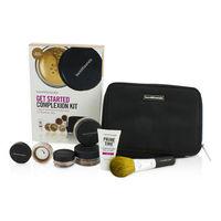 BareMinerals Get Started Complexion Kit For Flawless Skin - # Golden Tan 6pcs+1clutch