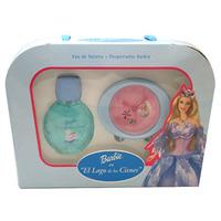 Barbie El Lago De Los Cisnes Gift Set - 75 ml EDT Spray + Clock