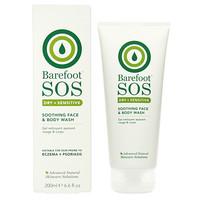 Barefoot SOS Dry + Sensitive Soothing Face & Body Wash