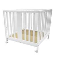 BabyDan Karla Wooden Playpen White