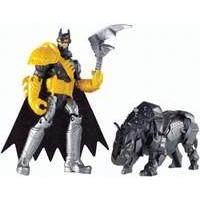 Batman Unlimited: Batman and Axe Rhino Action Figures