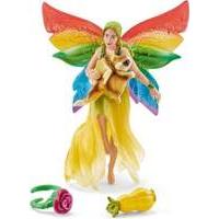 Bayala Schleich Rainbow Elf Meena Toy With Flying Squirrel