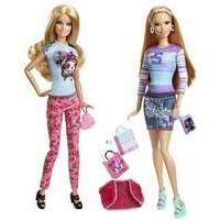 barbie stylin friends barbie and summer bdb42 dolls and accessories ba ...