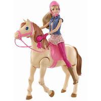 Barbie Saddle and Ride Horse Doll Playset