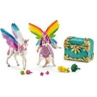 Bayala Schleich Rainbow Elf Lis Toy With Pegasus Unicorn Foal