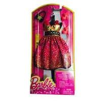 Barbie Dress Up Pink Dotted and Gold with Fashion Accessories