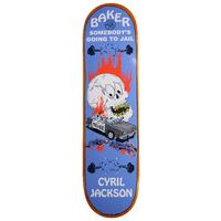 Baker Jackson Somebody\'s Going To Jail Skateboard Deck - 8.125\