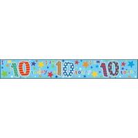 Banner Happy Birthday Age 10