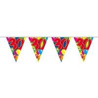 Balloon Design Bunting No 30th Birthday