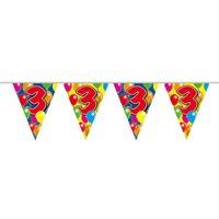 Balloon Design Bunting No 3rd Birthday