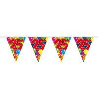 Balloon Design Bunting No 25th Birthday