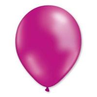 Balloon Metallic Helium 28cm Fuchsia 50