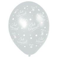 balloons 28cm jmrrd modern silver pack of 25 for party decoration