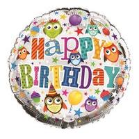Balloon Foil - Happy Birthday