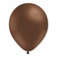 Balloon Helium 29cm Brown X50