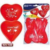 Balloon Heart Shaped Assorted 5 Pack