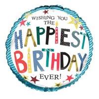 Balloon Foil - Happy Birthday Generic