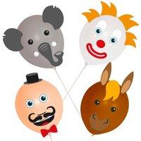 Balloon Heads Circus Set Of 4