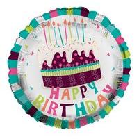 Balloon Foil - Happy Birthday