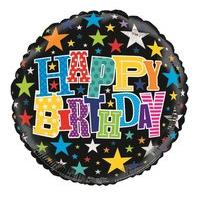 Balloon Foil - Happy Birthday Male