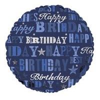 Balloon Foil - Happy Birthday Generic