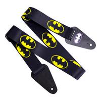 Batman Logo Fabric Guitar Strap