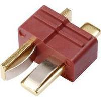 Battery plug T plug Gold-plated 1 pc(s) Reely