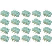 Battery receptacle MPX Gold-plated 20 pc(s) Reely