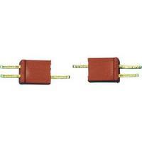 Battery plug, Battery receptacle Micro-T 1 pair Modelcraft 71307