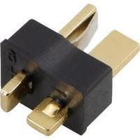 Battery plug Mini-T Gold-plated 1 pc(s) Reely