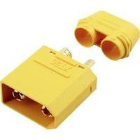 Battery plug XT90-S Gold-plated 1 pc(s) Reely