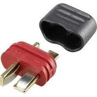 Battery plug T plug Gold-plated 1 pc(s) Reely