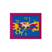 barcelona frame table clock burgundy