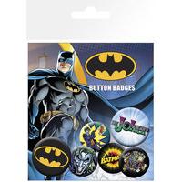Batman Comic Logo And Joker Badge Pack