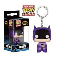 Batman 75th Anniversary Purple Batman Pop! Vinyl Keychain