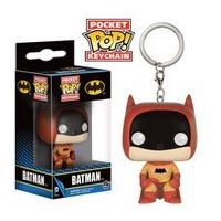 Batman 75th Anniversary Orange Batman Pop! Vinyl Keychain