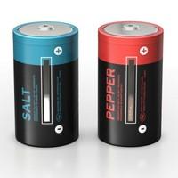 Battery Salt & Pepper Shakers