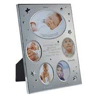 babys personalised first year frame